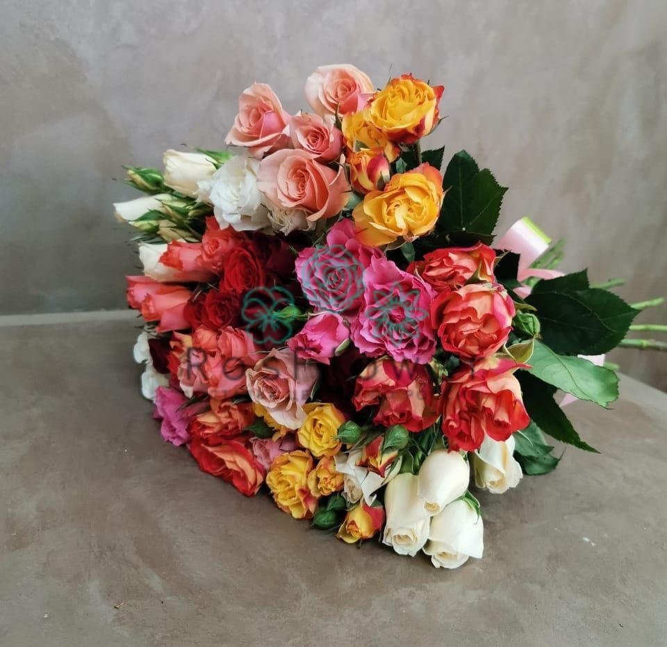 Букет цветов из: Розы в Циолковском