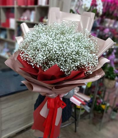 Букет цветов из: Гипсофила в Циолковском