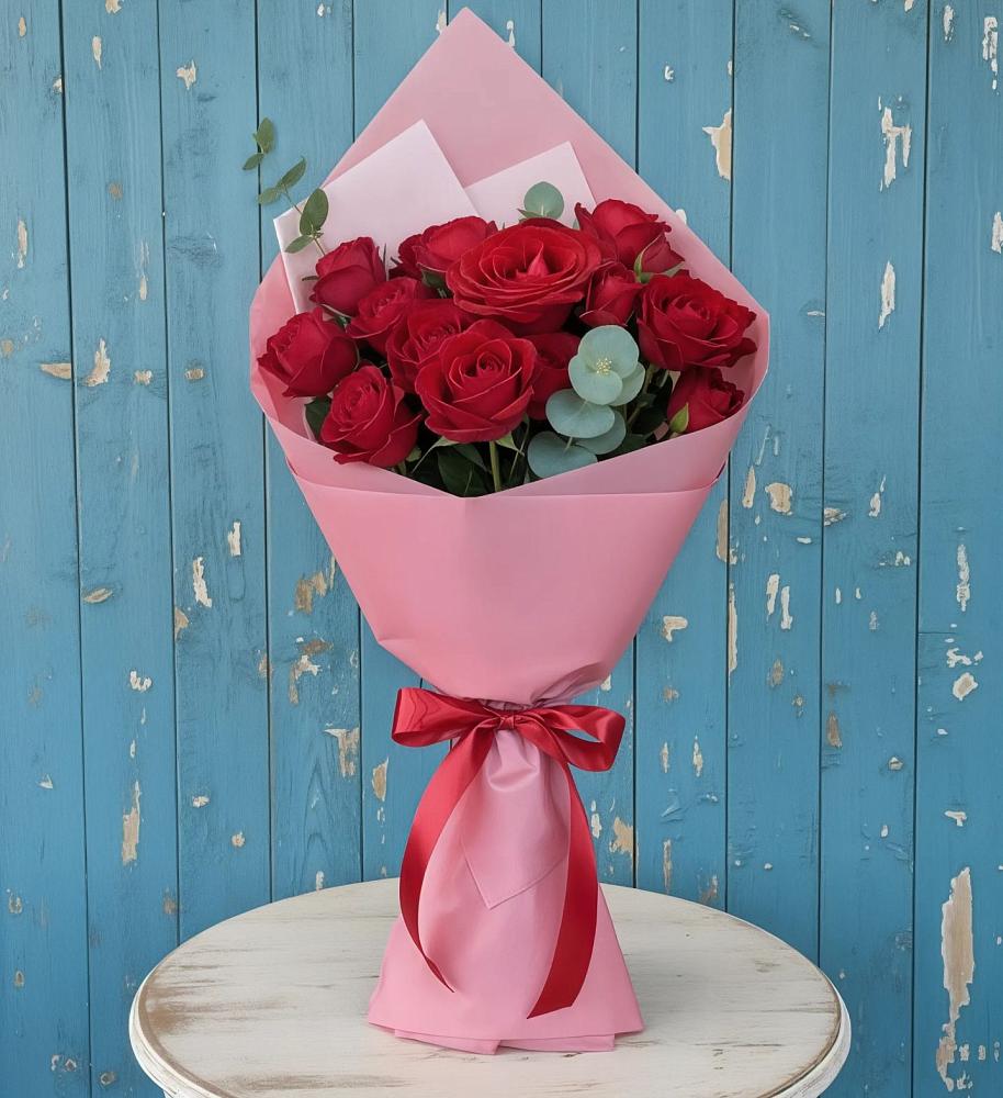 Букет цветов из: Розы в Циолковском