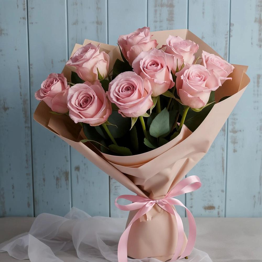 Букет цветов из: Розы в Циолковском