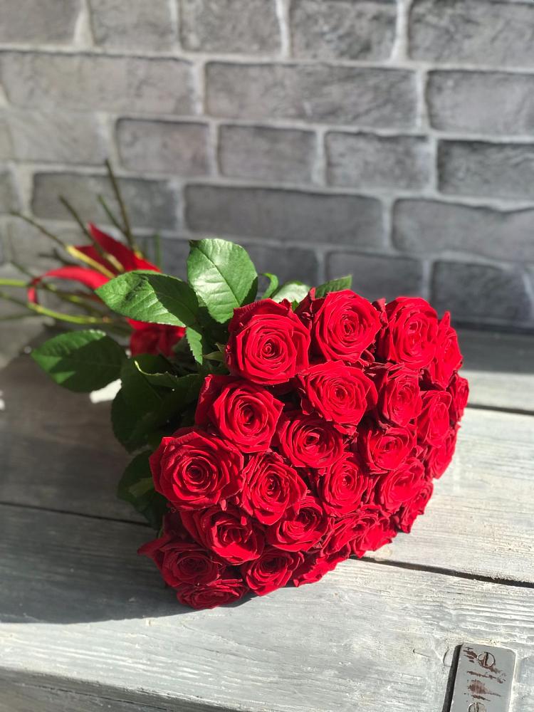 Букет Красные розы Фридом в Циолковском