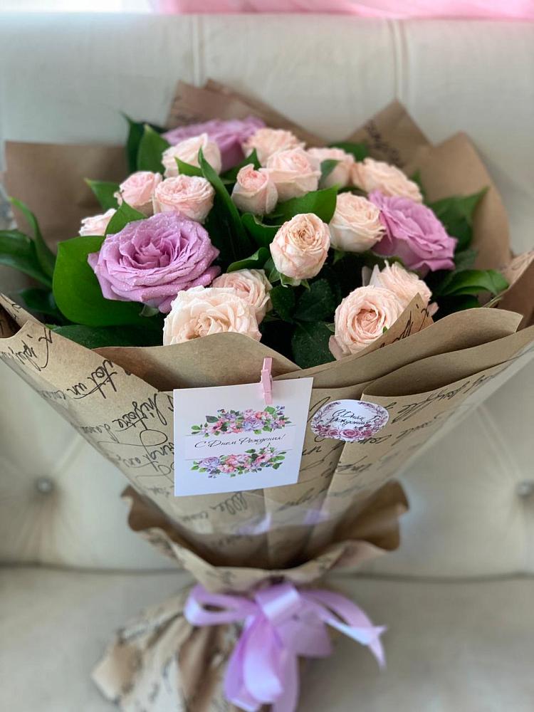 Букет цветов из: Розы в Циолковском