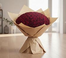 Букет 101 Красная роза в Циолковском