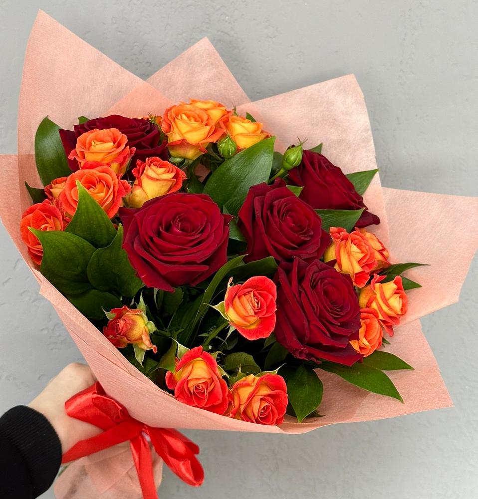 Букет Любовь и восторг в Циолковском