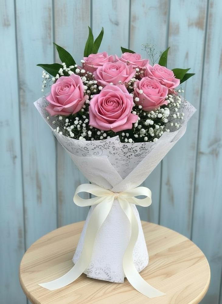 Букет цветов из: Розы в Циолковском