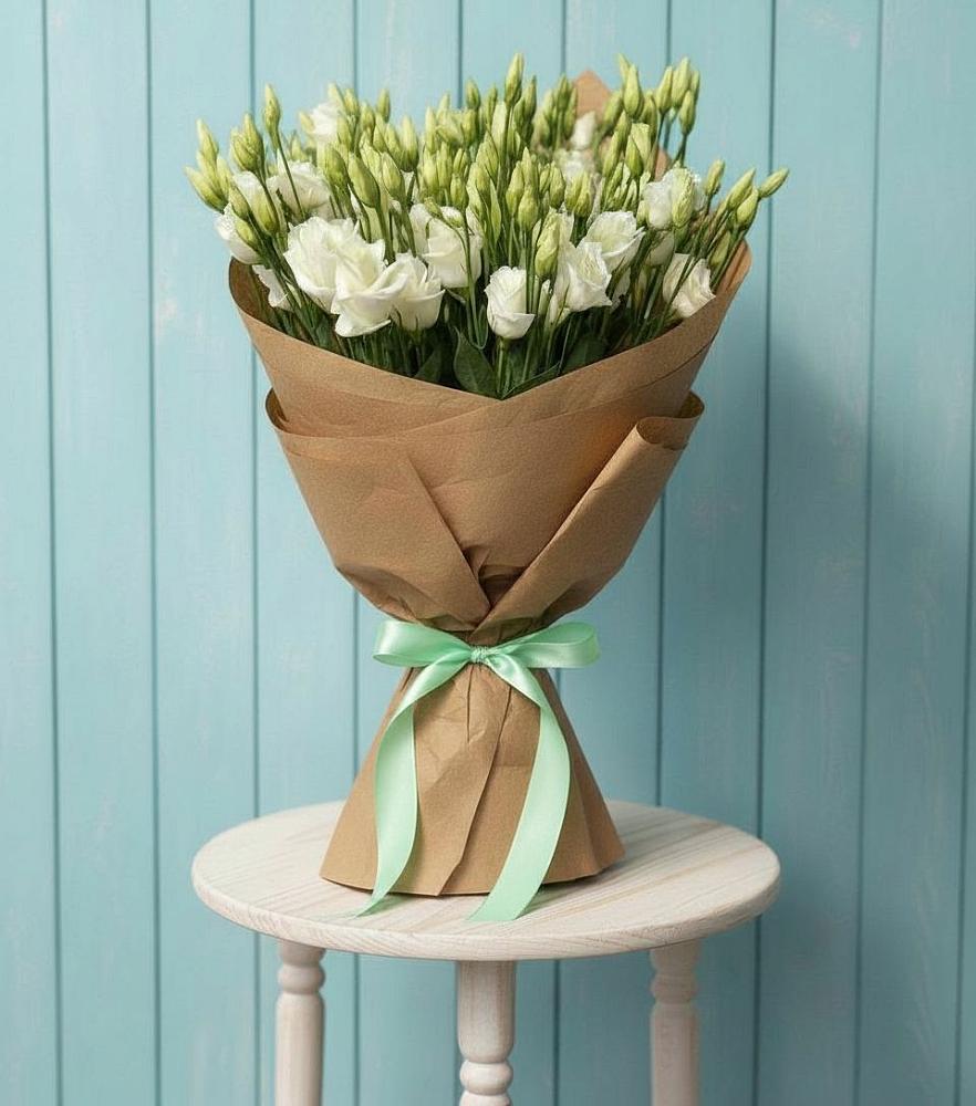 Букет цветов из: Лизиантусы в Циолковском