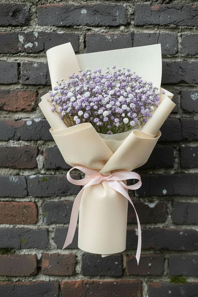 Букет цветов из: Гипсофила в Циолковском