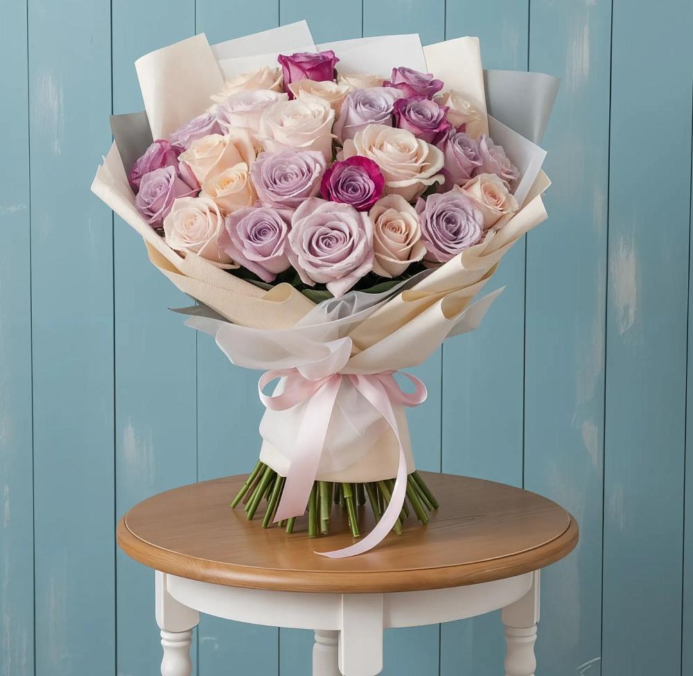 Букет цветов из: Розы в Циолковском