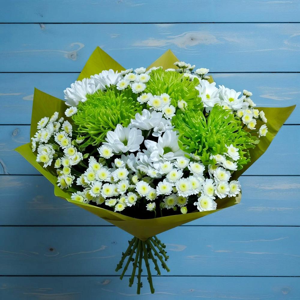 Букет цветов из: Хризантемы в Циолковском