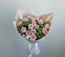 Букет цветов из:  Розы и Хризантемы в Циолковском
