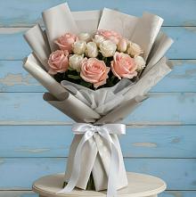 Букет цветов из:  Розы #REPLACE_PRED# Циолковском