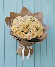 Букет Кремовое облако в Циолковском