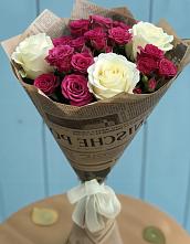Букет цветов из:  Розы в Циолковском