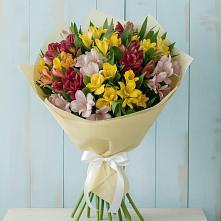 Букет цветов из:  Альстромерии в Циолковском
