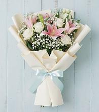Букет цветов из:  Лилии в Циолковском