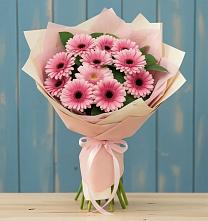 Букет цветов из:  Герберы в Циолковском