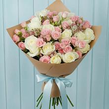 Букет цветов из:  Розы в Циолковском